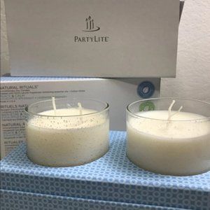 PartyLite Natural Rituals Soy Candle Gift Set